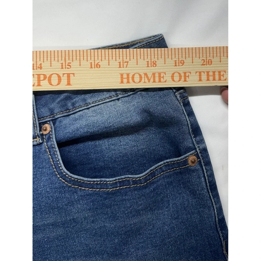 Frye Women's High-Rise Amari Jeans Blue Denim Women's Size 16/34 Comfort Stretch